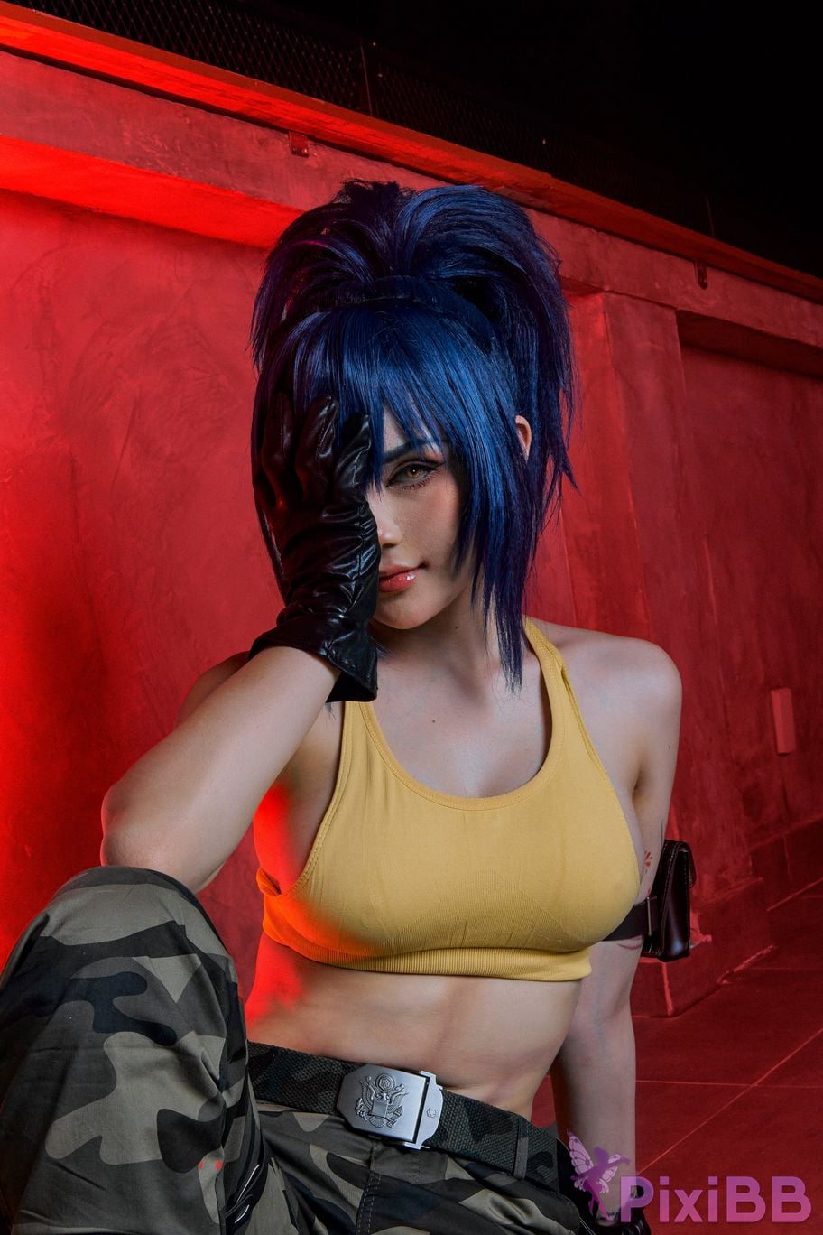Joyce Lin2x Leona (The King of Fighters) PixiBB.COM 13