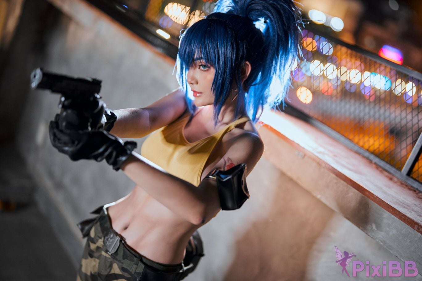 Joyce Lin2x Leona (The King of Fighters) PixiBB.COM 2