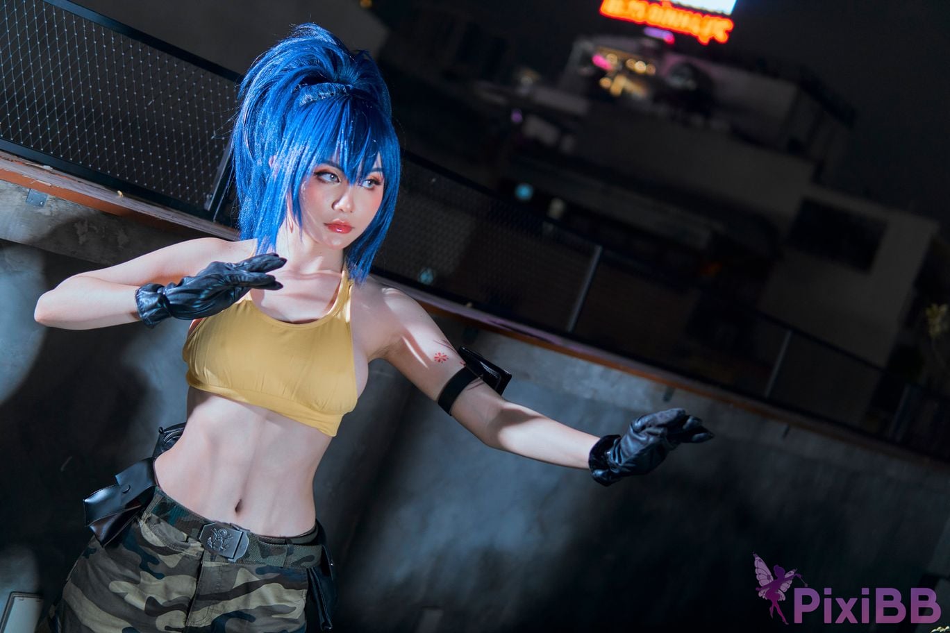 Joyce Lin2x Leona (The King of Fighters) PixiBB.COM 22