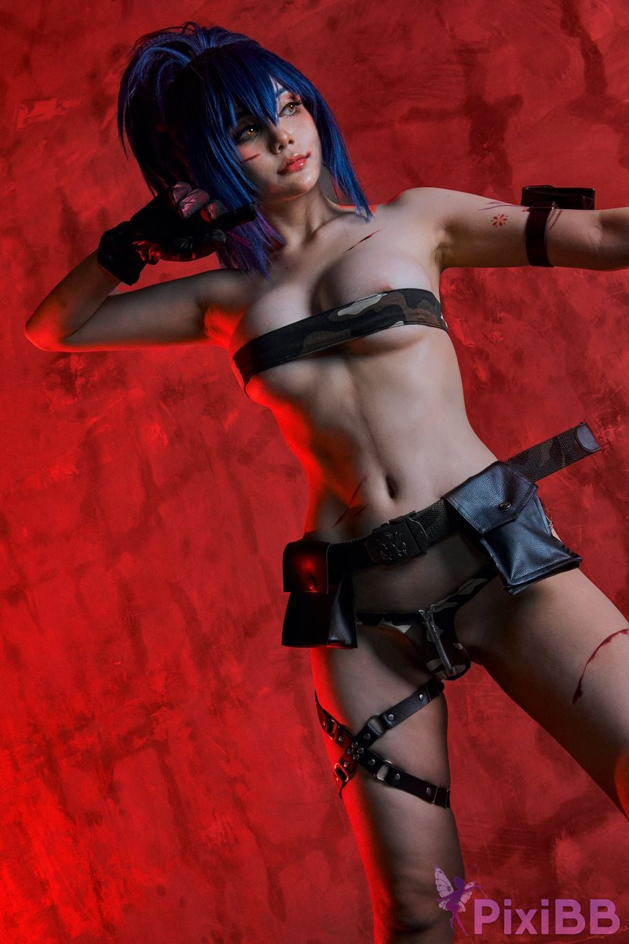 Joyce Lin2x Leona (The King of Fighters) PixiBB.COM 23