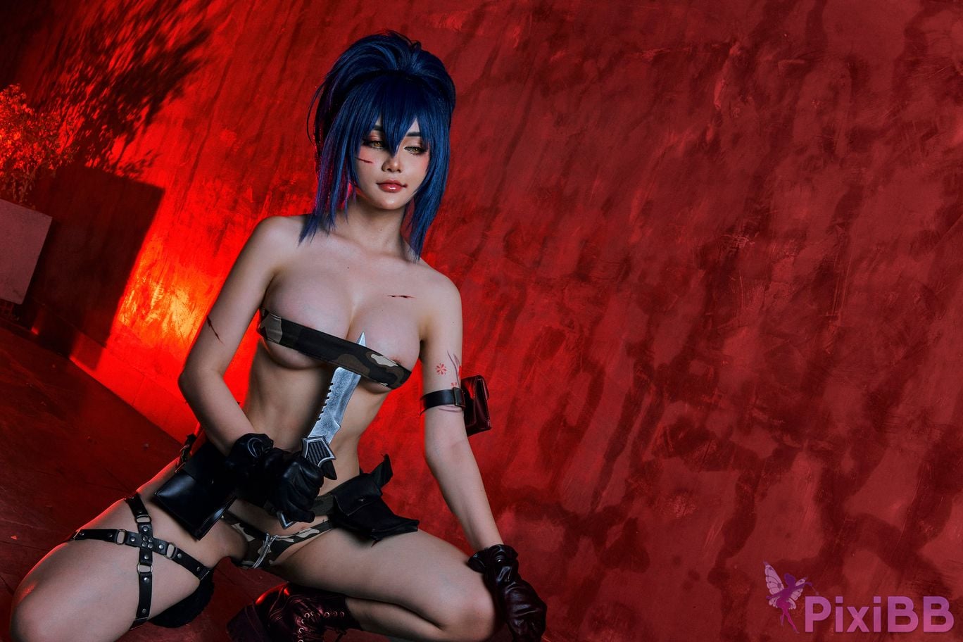 Joyce Lin2x Leona (The King of Fighters) PixiBB.COM 27