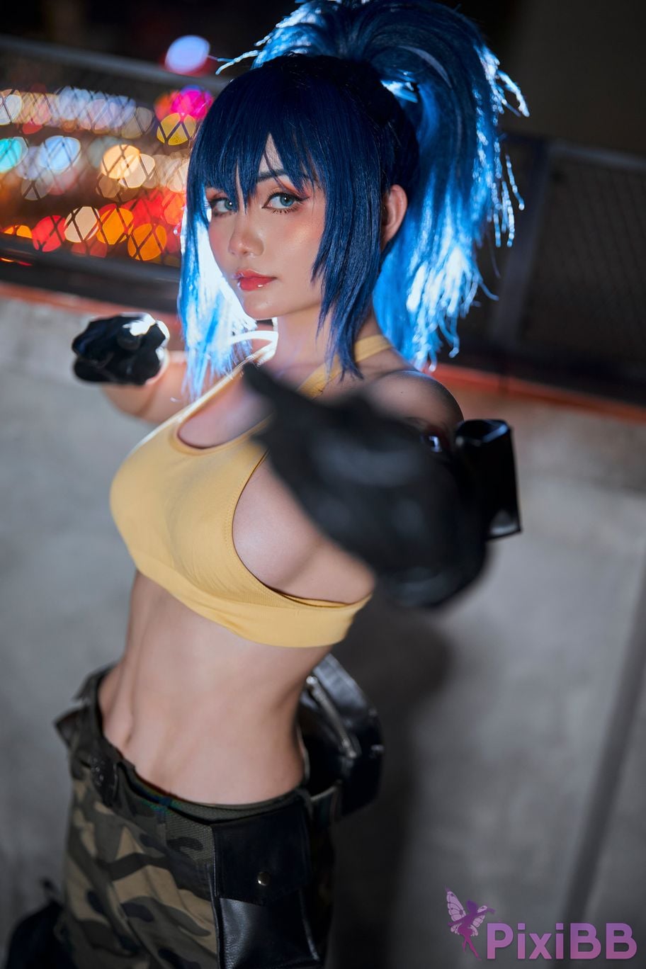 Joyce Lin2x Leona (The King of Fighters) PixiBB.COM 33