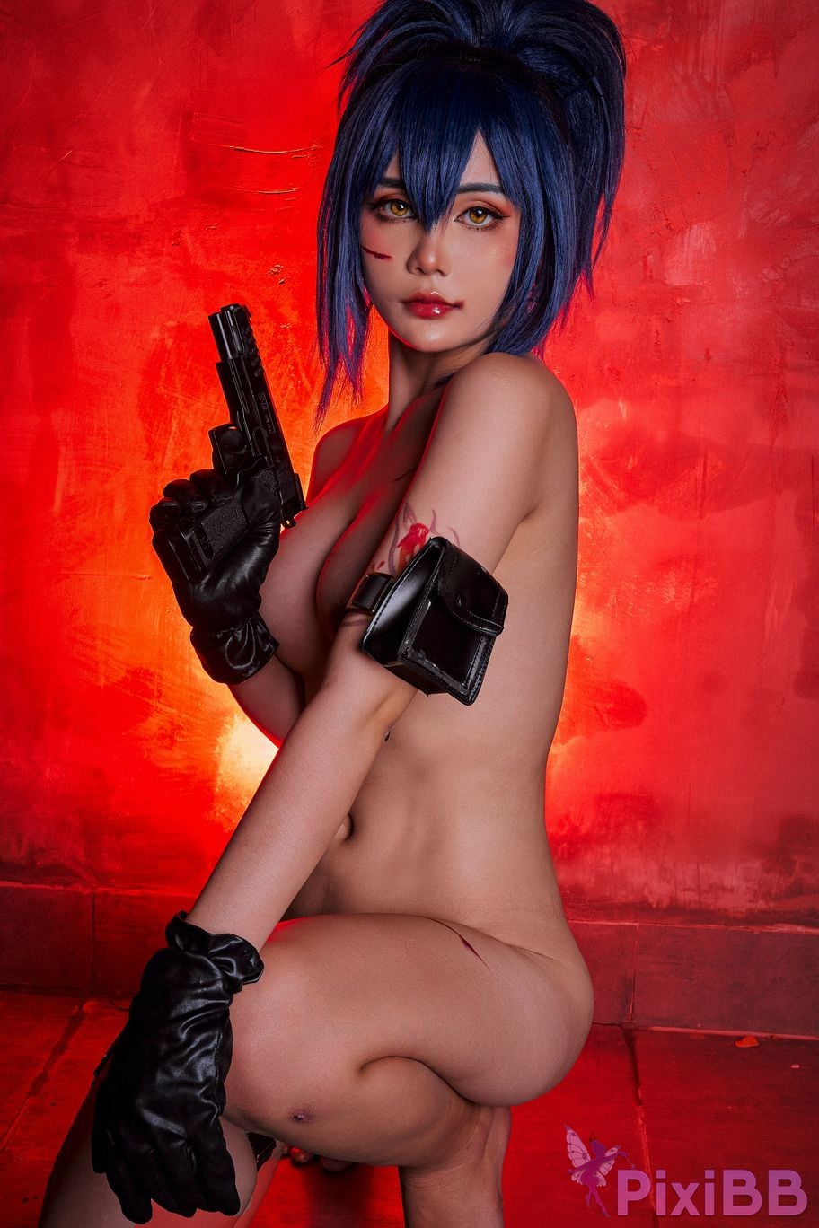 Joyce Lin2x Leona (The King of Fighters) PixiBB.COM 48