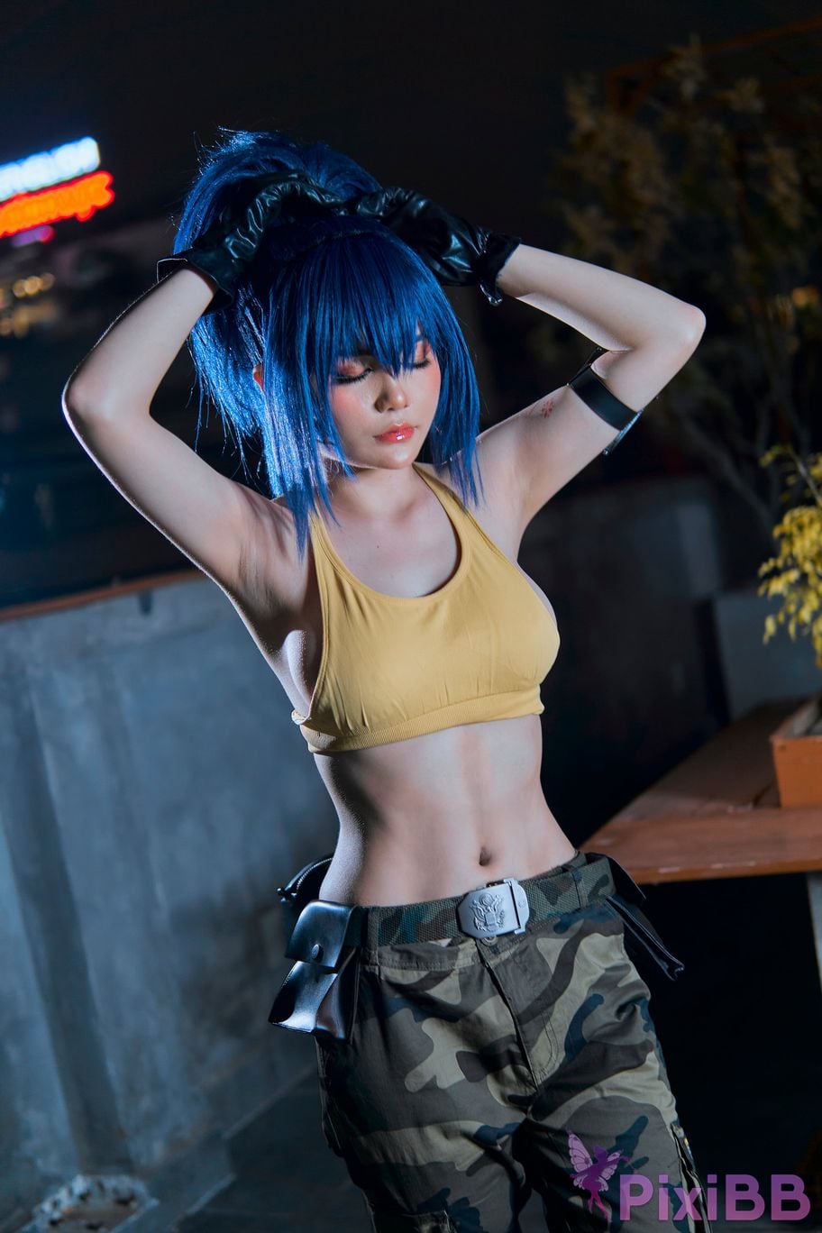 Joyce Lin2x Leona (The King of Fighters) PixiBB.COM 57
