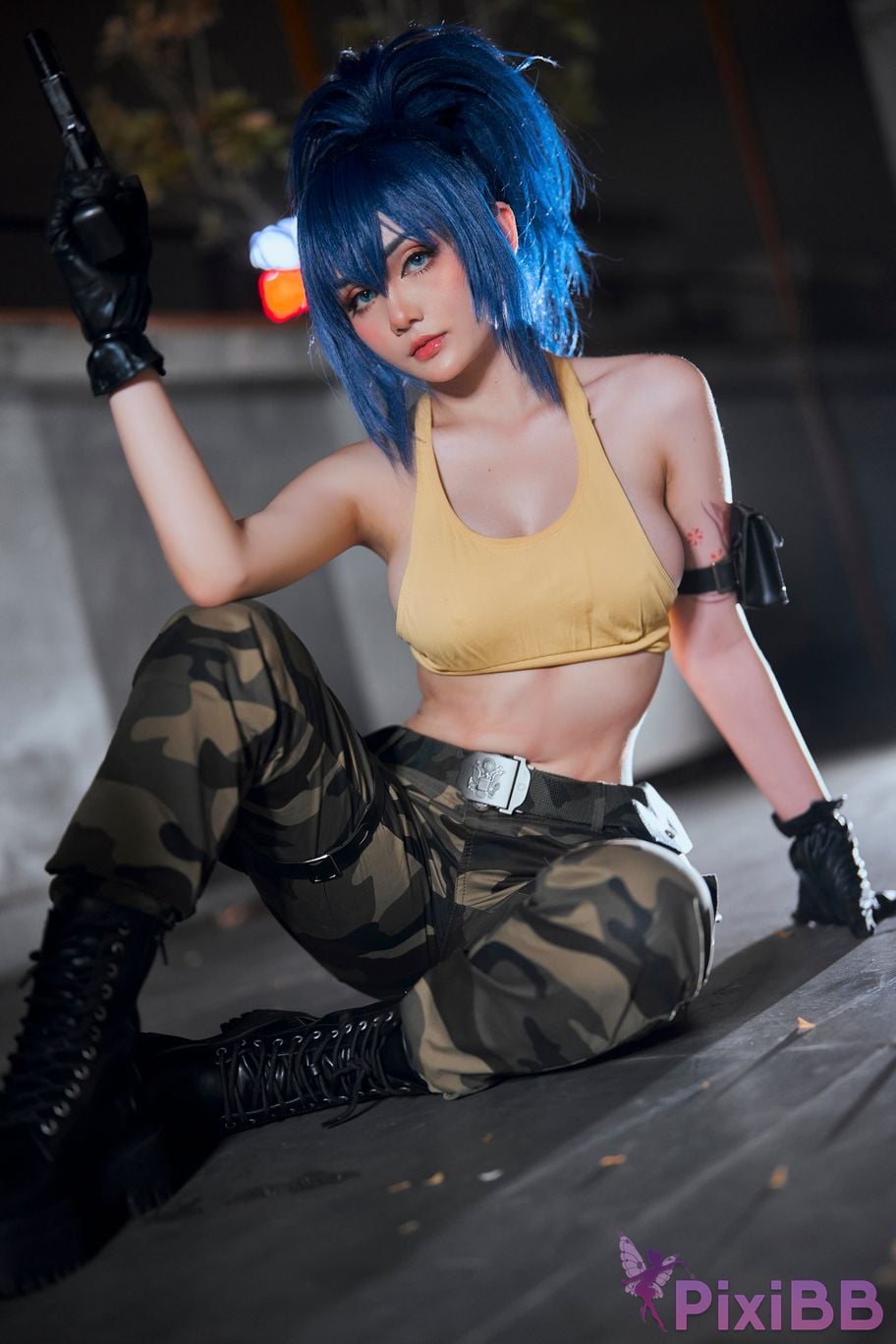 Joyce Lin2x Leona (The King of Fighters) PixiBB.COM 58