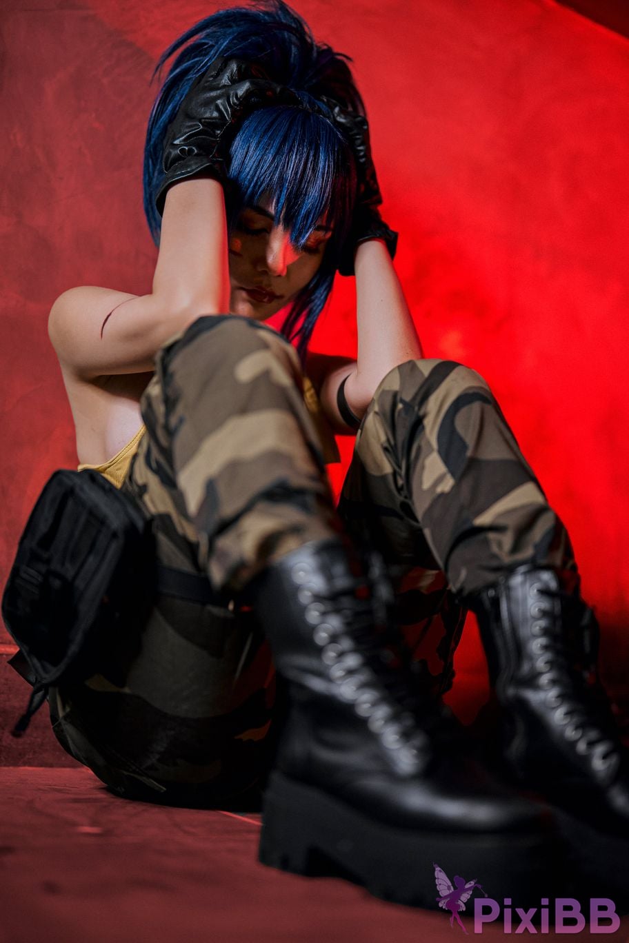 Joyce Lin2x Leona (The King of Fighters) PixiBB.COM 8