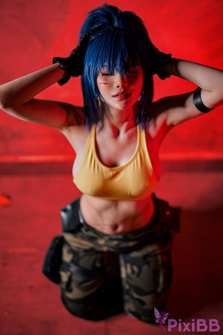 Joyce Lin2x Leona (The King of Fighters) PixiBB.COM 9