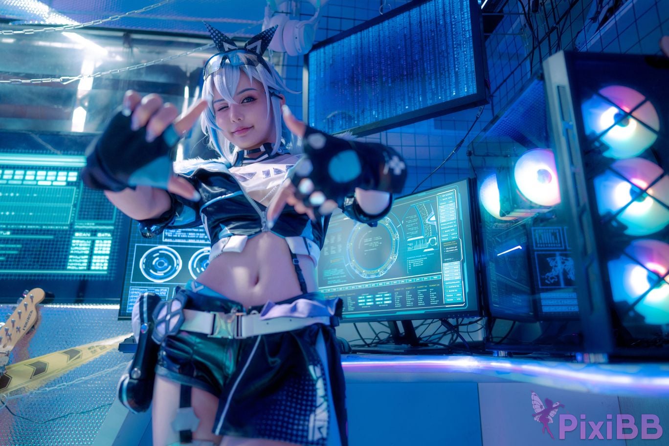 Joyce Lin2x Silver Wolf (Honkai Star Rail) PixiBB.COM 55