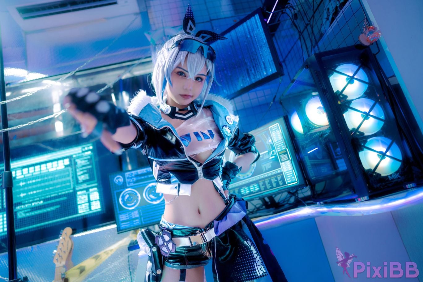 Joyce Lin2x Silver Wolf (Honkai Star Rail) PixiBB.COM 59