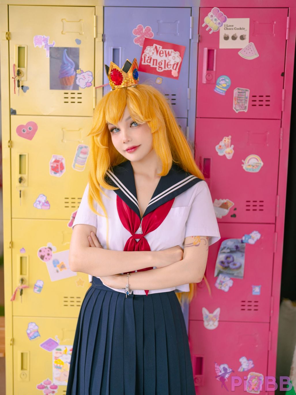 Joyce Lin2x Peach School Girl PixiBB.COM 33