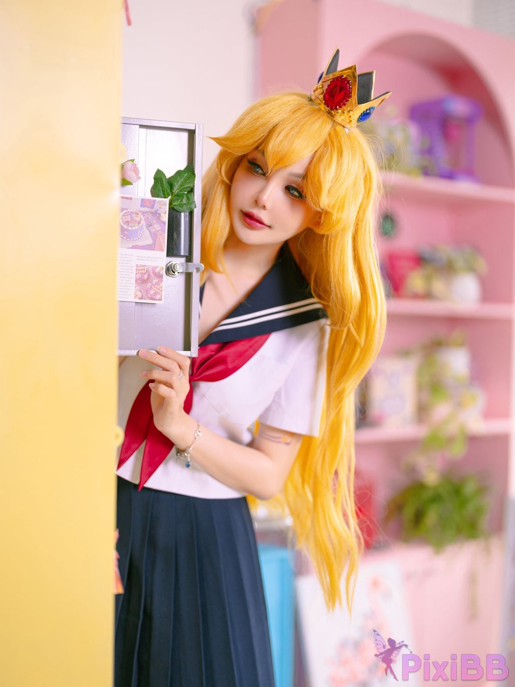 Joyce Lin2x Peach School Girl PixiBB.COM 44