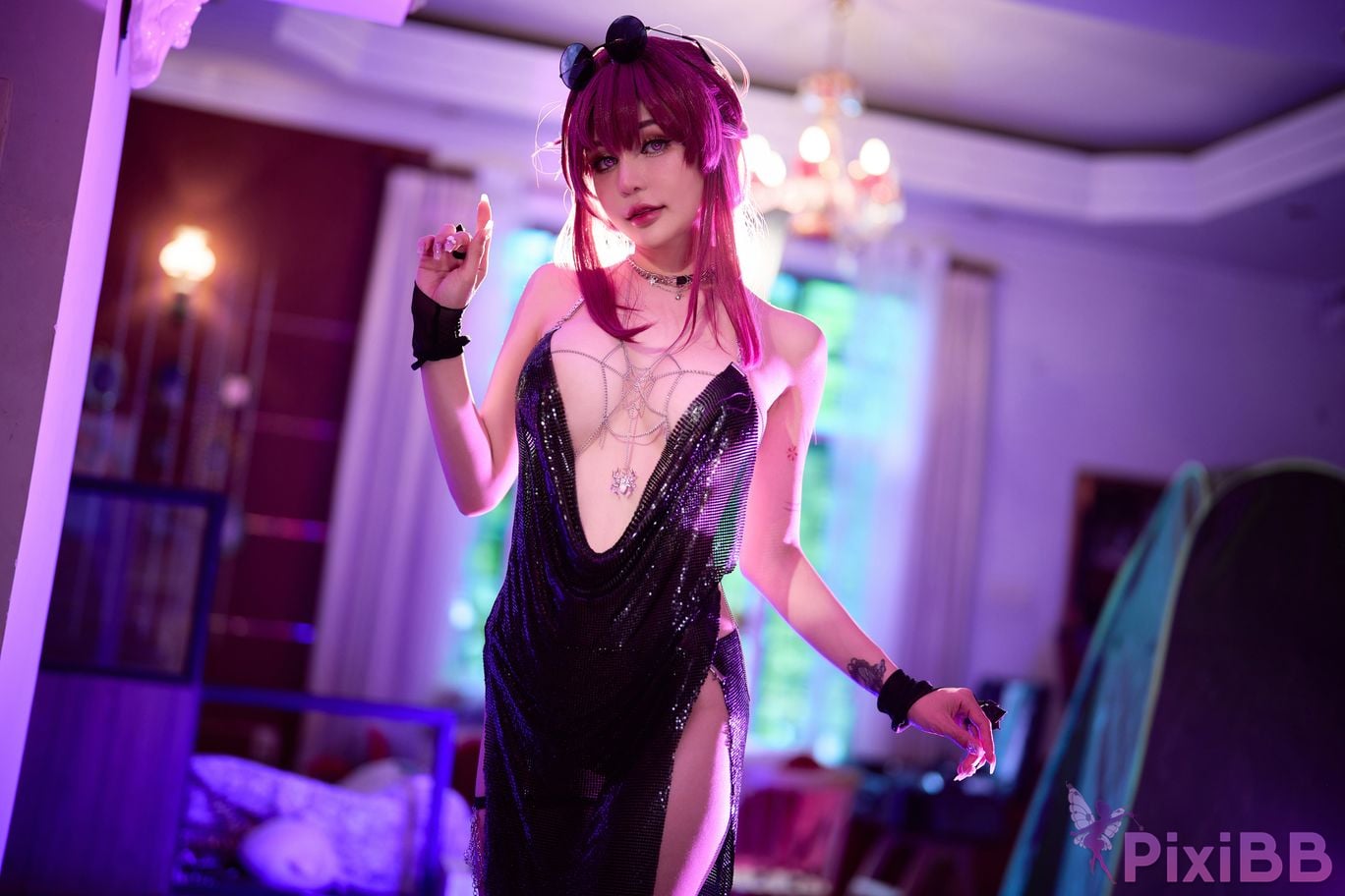 Joyce Lin2x Kafka Black Prom (Honkai Star Rail) PixiBB.COM 26