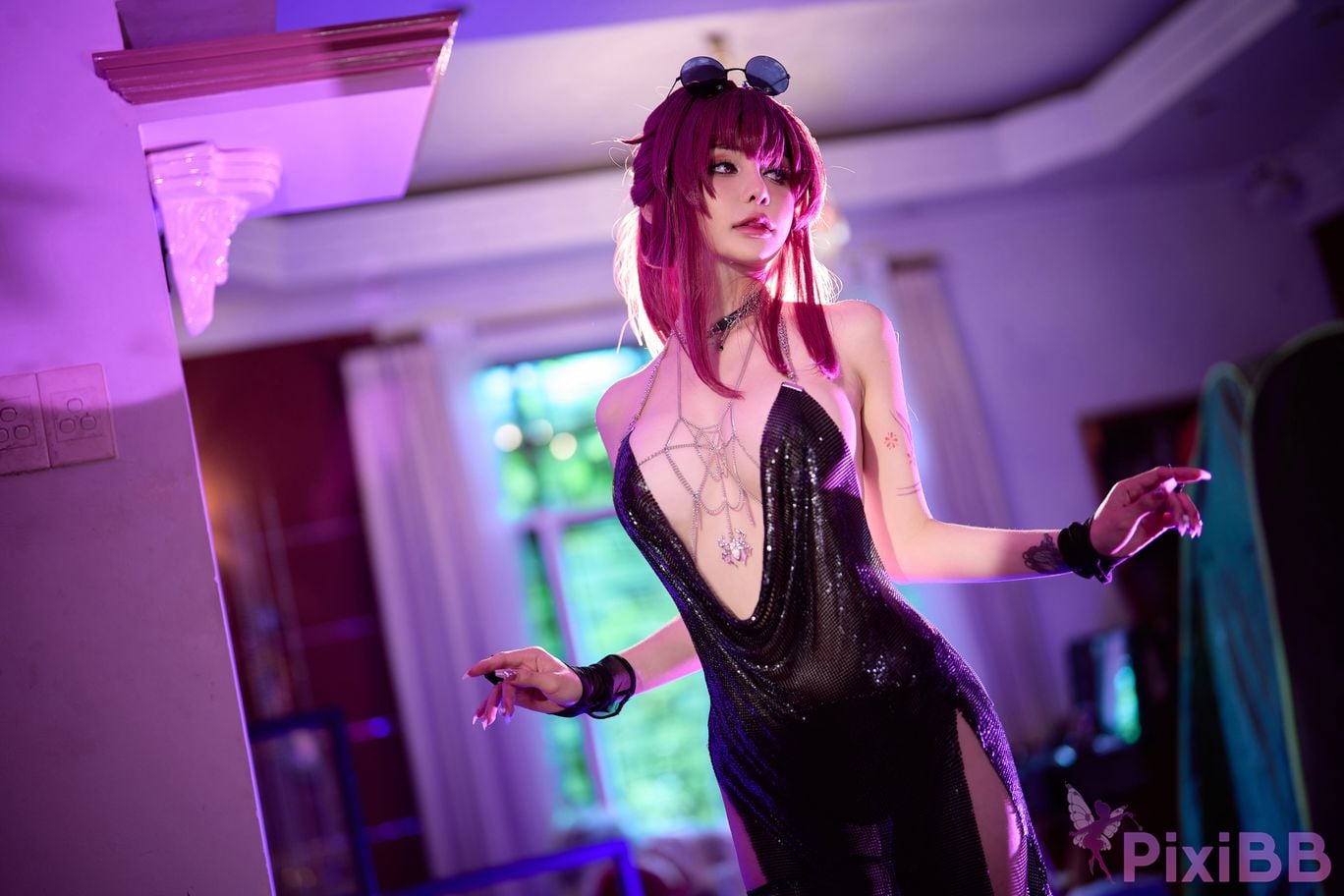 Joyce Lin2x Kafka Black Prom (Honkai Star Rail) PixiBB.COM 27