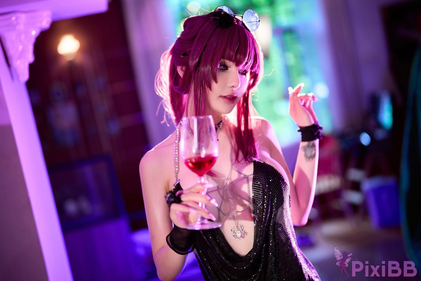 Joyce Lin2x Kafka Black Prom (Honkai Star Rail) PixiBB.COM 9