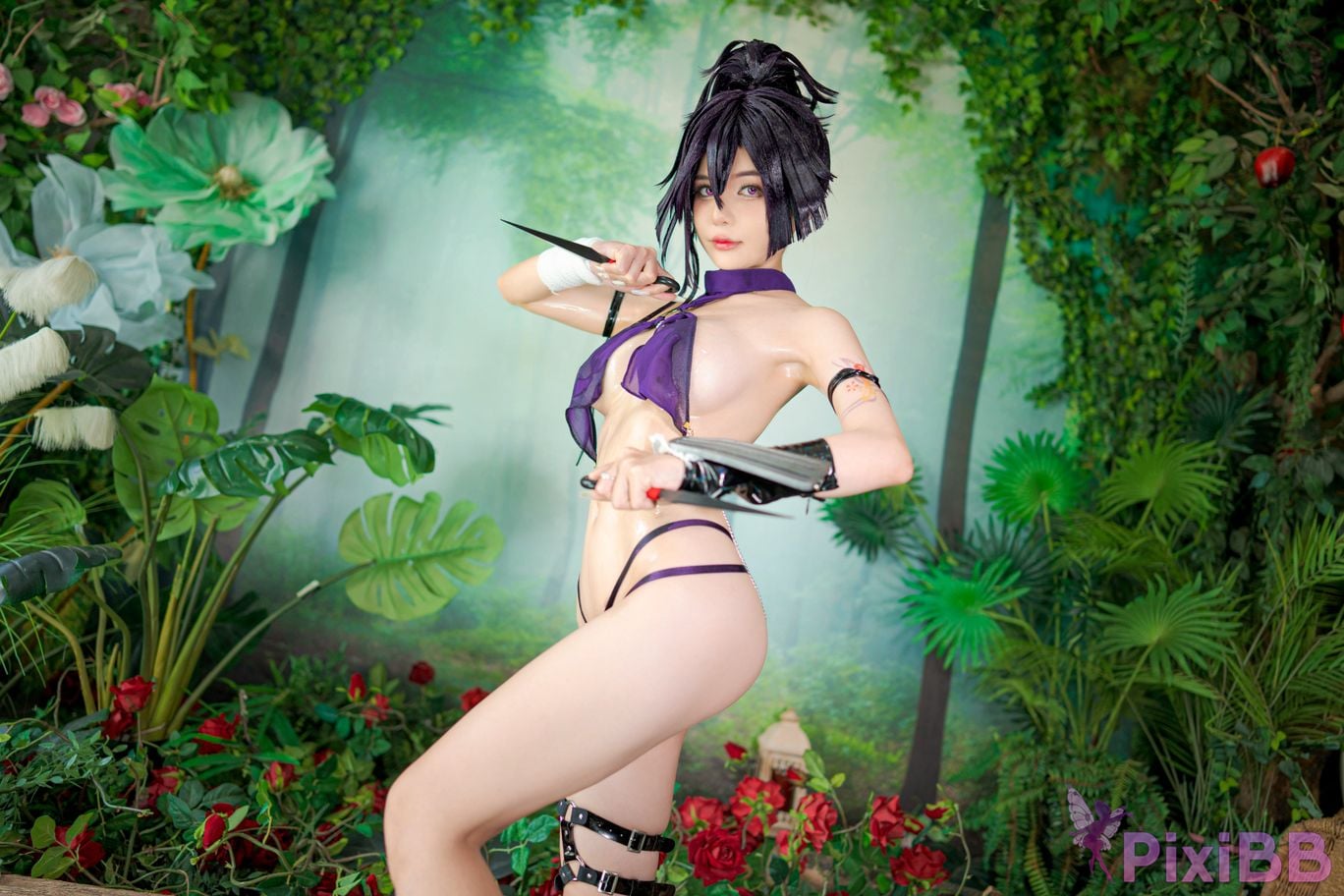 Joyce Lin2x Yuzuriha (Jigokuraku) PixiBB.COM 24