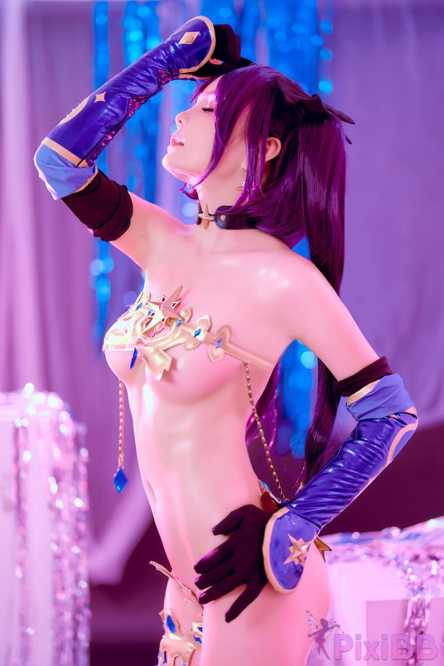 Joyce Lin2x Mona (Genshin Impact) PixiBB.COM 16
