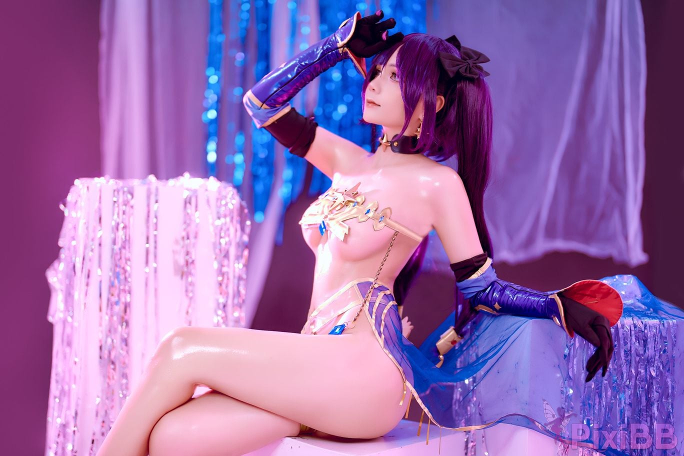 Joyce Lin2x Mona (Genshin Impact) PixiBB.COM 2