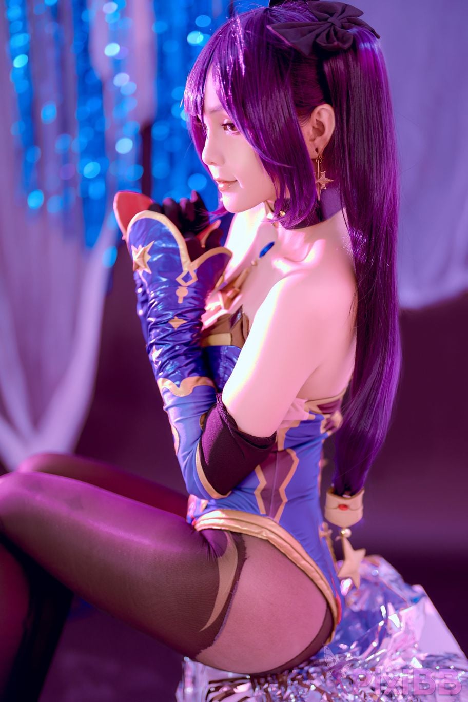 Joyce Lin2x Mona (Genshin Impact) PixiBB.COM 22