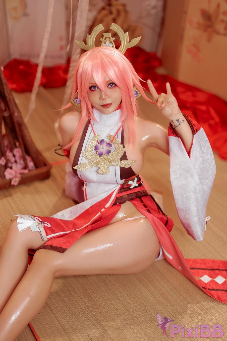 Joyce Lin2x Yae Miko PixiBB.COM 32