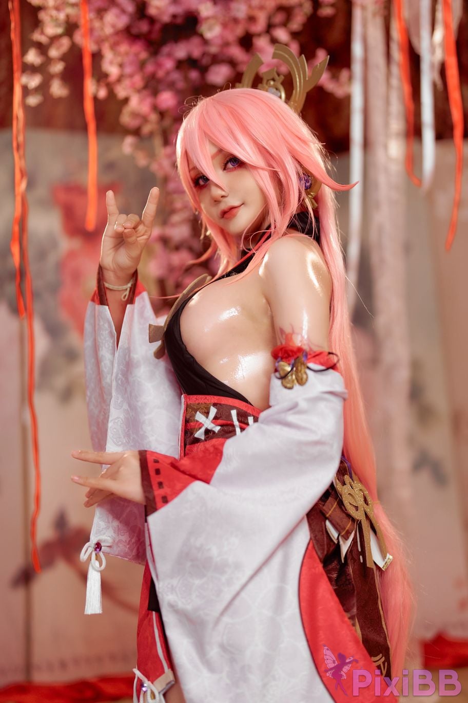 Joyce Lin2x Yae Miko PixiBB.COM 33