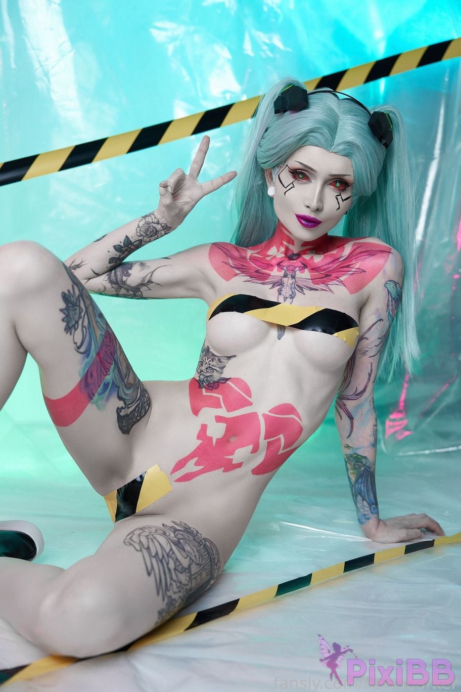 Zirael Rem Rebecca (Cyberpunk Edgerunners) PixiBB.COM 13