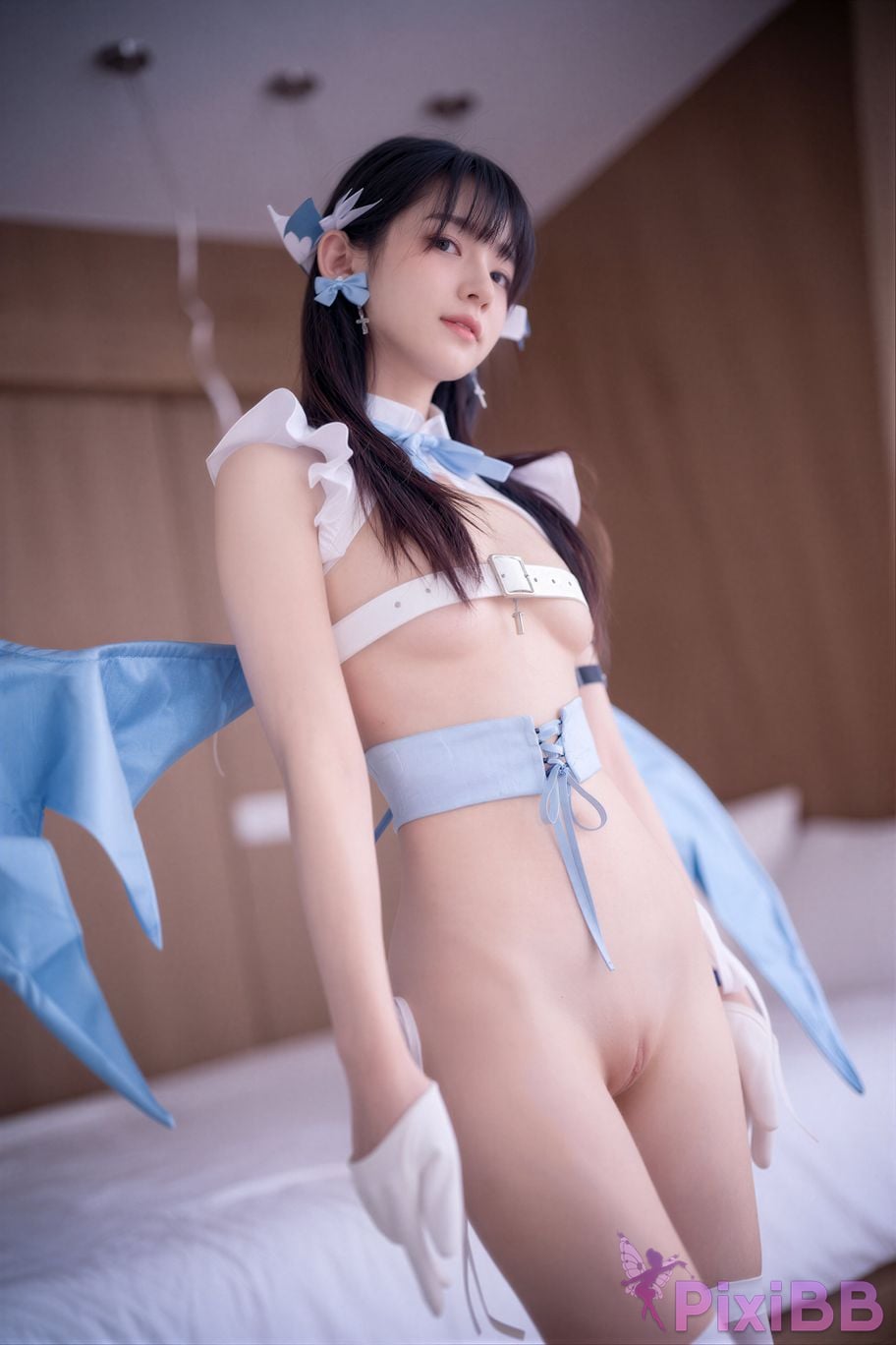 AI Enhanced BLUECAKE Yeha Your Majesty Azure Succubus PixiBB.COM 032