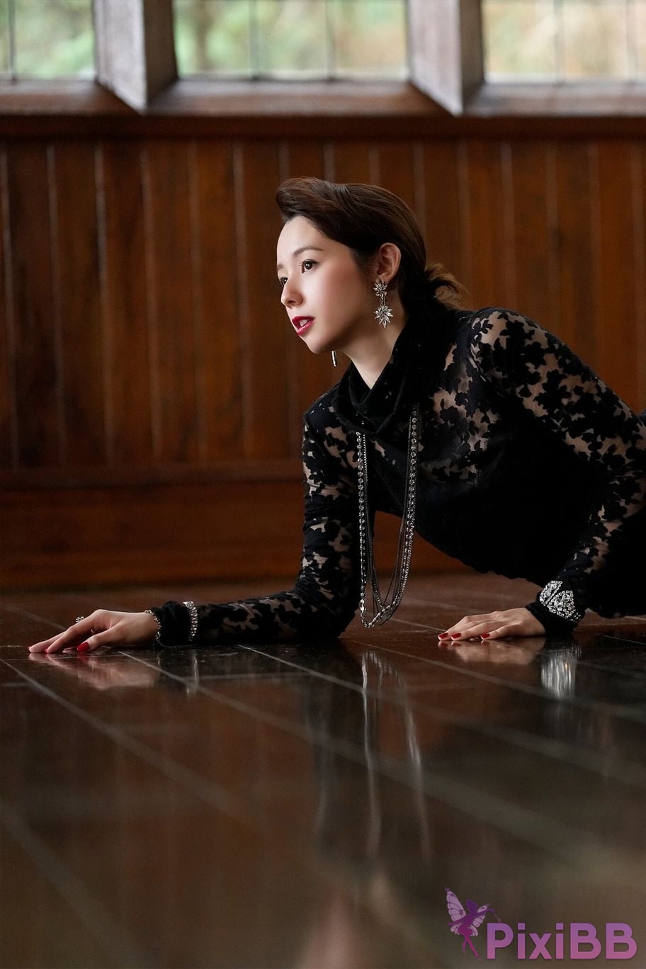 Japanese Idol Rina Koike Weekly modern digital photo collection Gravure Literature Museum x Edogawa Ranpo black lizard PixiBB.COM 013