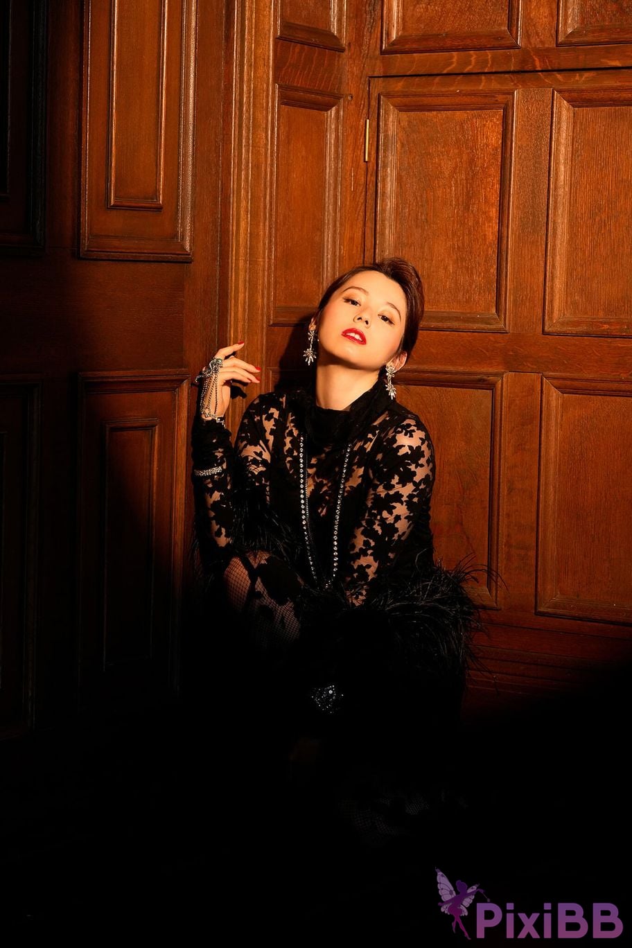 Japanese Idol Rina Koike Weekly modern digital photo collection Gravure Literature Museum x Edogawa Ranpo black lizard PixiBB.COM 044