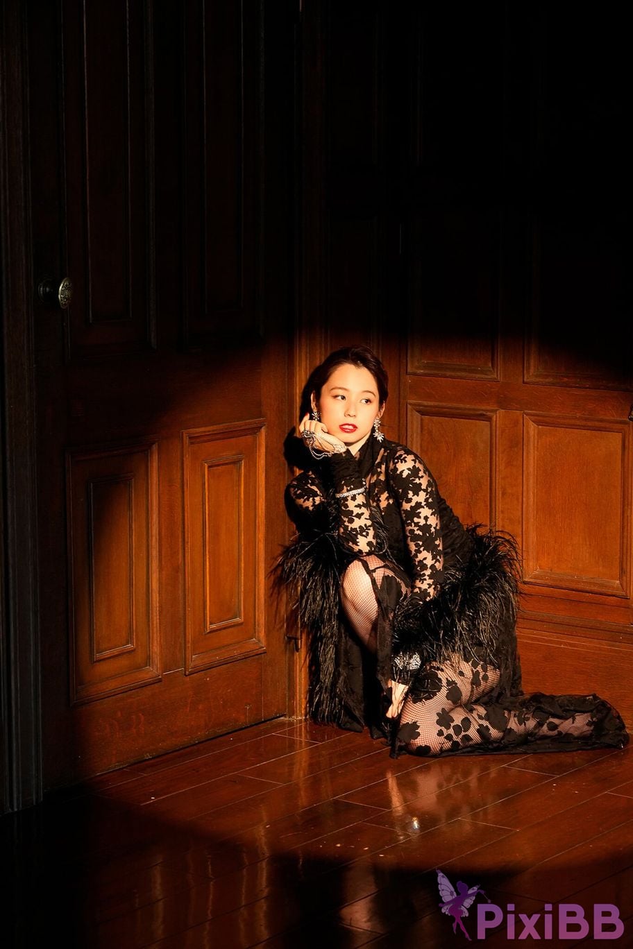 Japanese Idol Rina Koike Weekly modern digital photo collection Gravure Literature Museum x Edogawa Ranpo black lizard PixiBB.COM 045