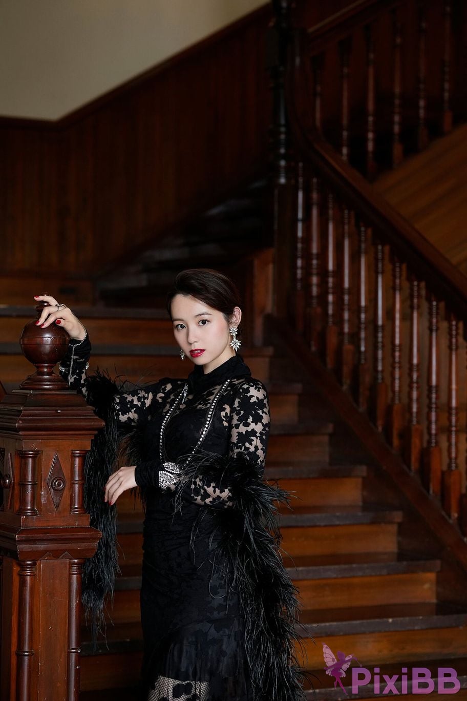 Japanese Idol Rina Koike Weekly modern digital photo collection Gravure Literature Museum x Edogawa Ranpo black lizard PixiBB.COM 054