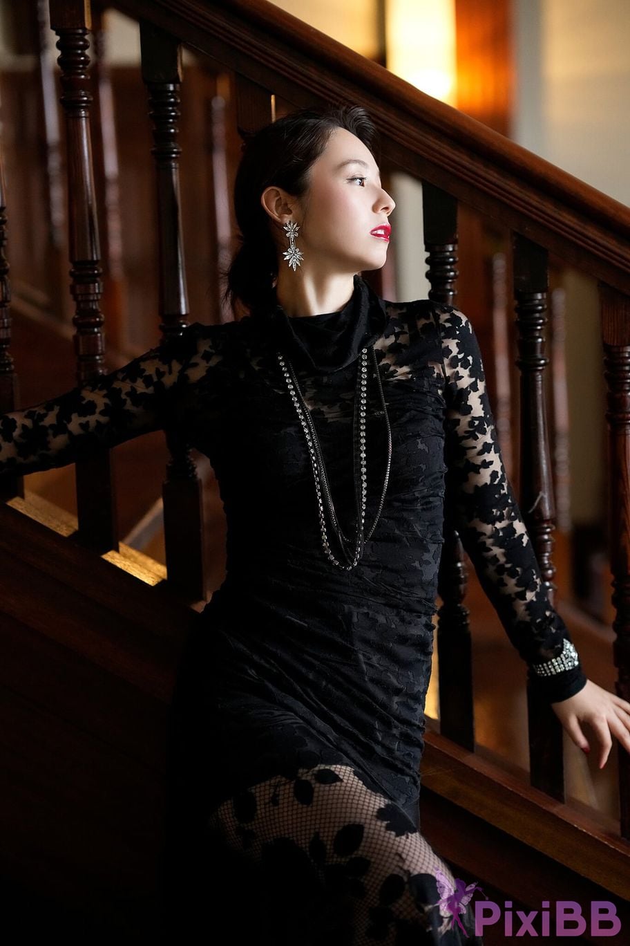 Japanese Idol Rina Koike Weekly modern digital photo collection Gravure Literature Museum x Edogawa Ranpo black lizard PixiBB.COM 087