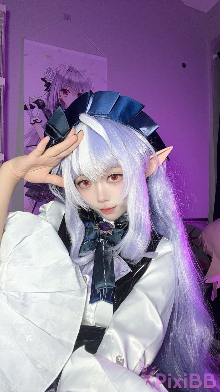 Cosplayer white oak Shirly absolute zero Vivian PixiBB.COM 072