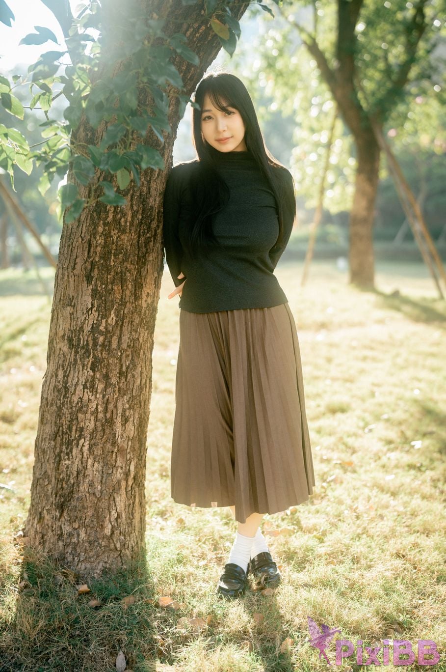 Cosplayer Asaanyasu sunset PixiBB.COM 001