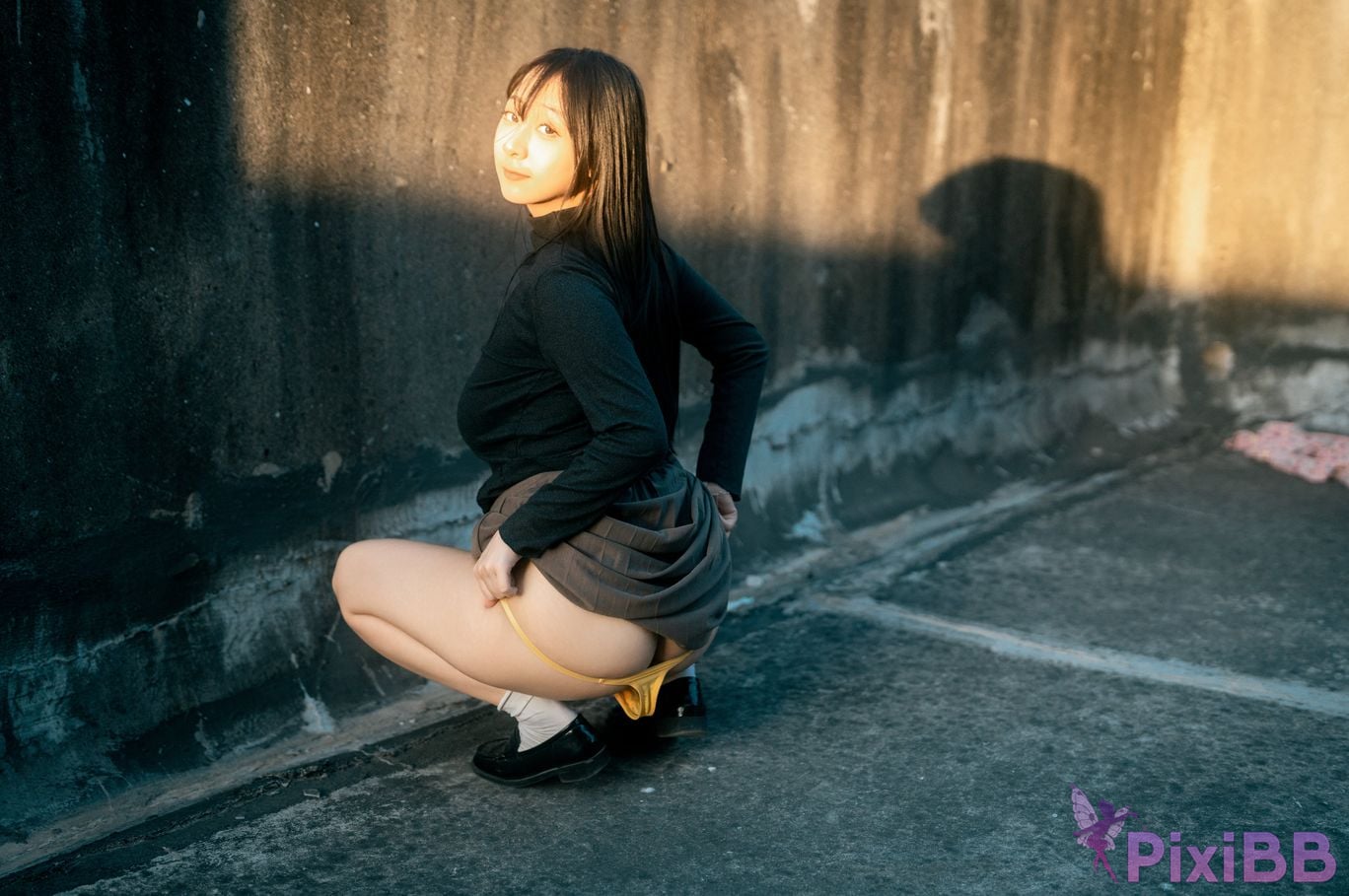 Cosplayer Asaanyasu sunset PixiBB.COM 027