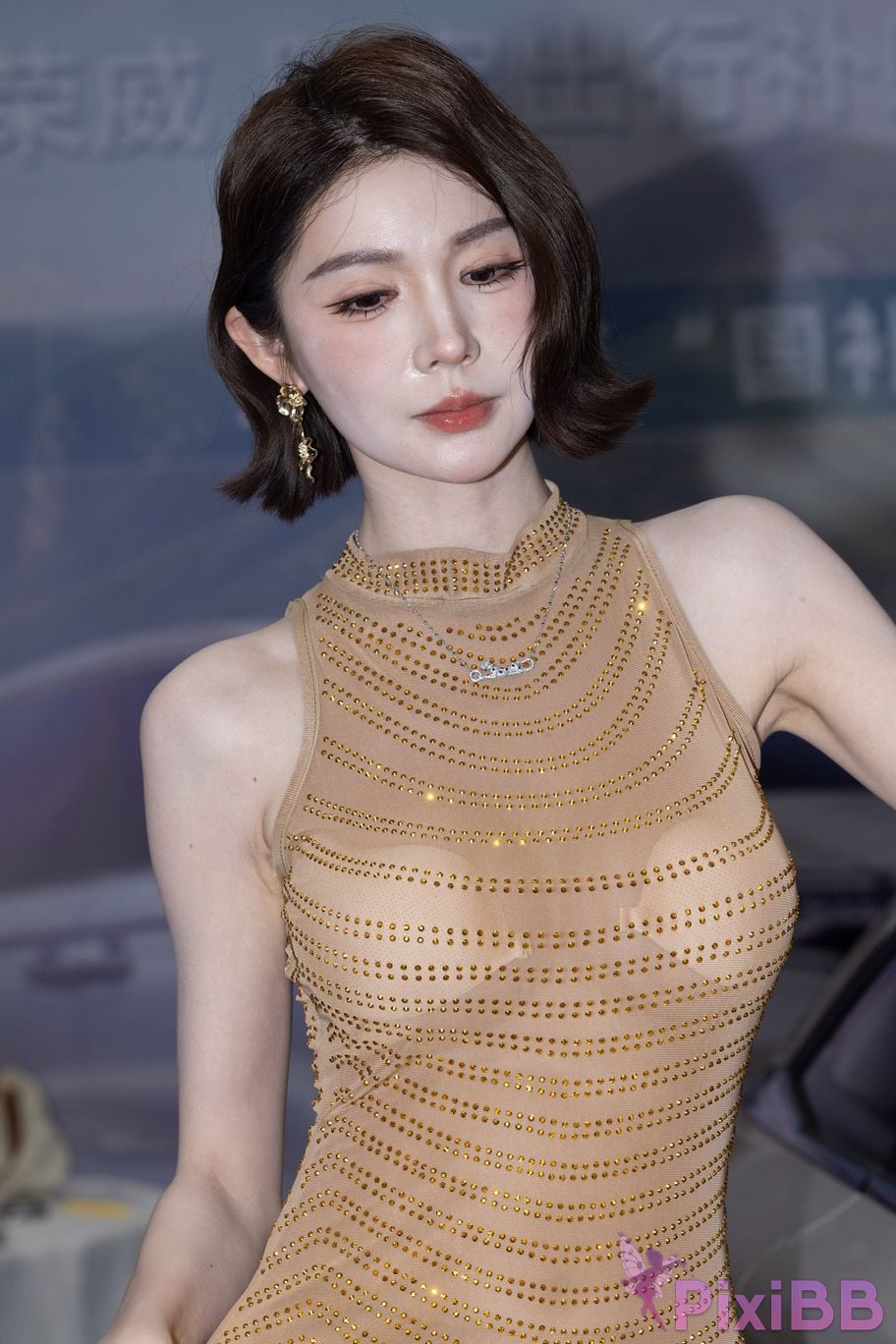 Featured Street Photography Works No.5720 Mengxi kimi Sexy transparent skirt PixiBB.COM 052