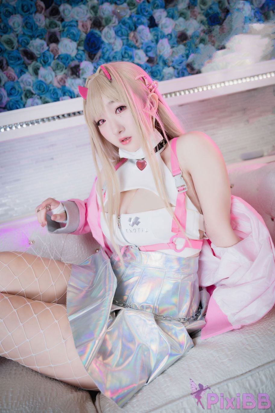 Cosplayer Nini22 Coconut scallops Nikke poisonous snake PixiBB.COM 016