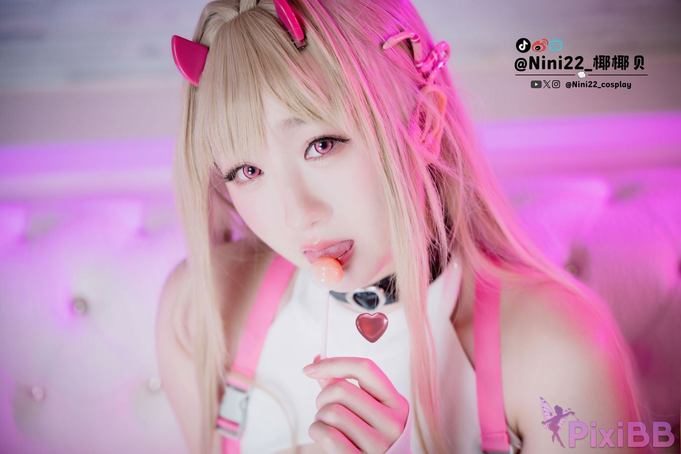 Cosplayer Nini22 Coconut scallops Nikke poisonous snake PixiBB.COM 020