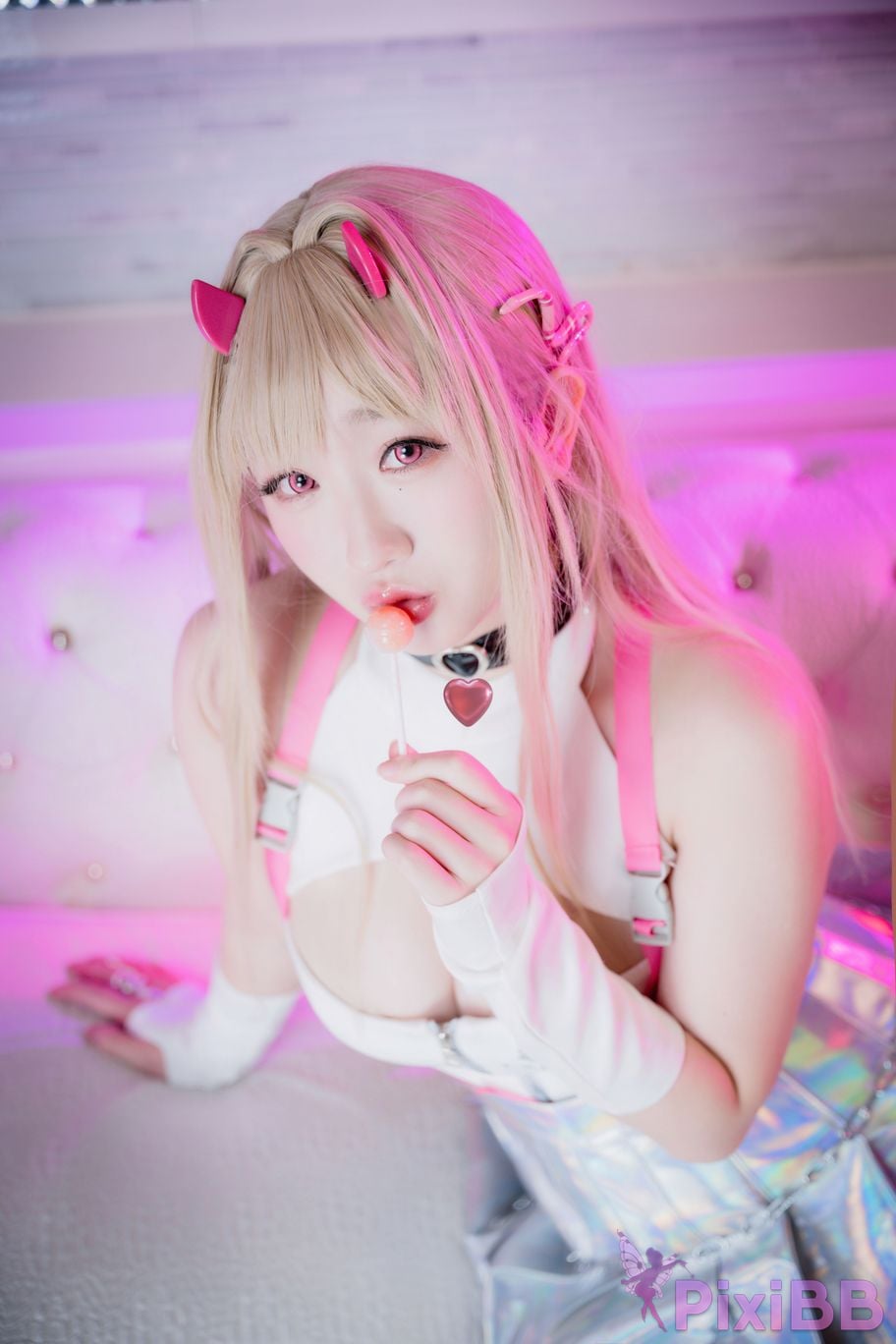 Cosplayer Nini22 Coconut scallops Nikke poisonous snake PixiBB.COM 021