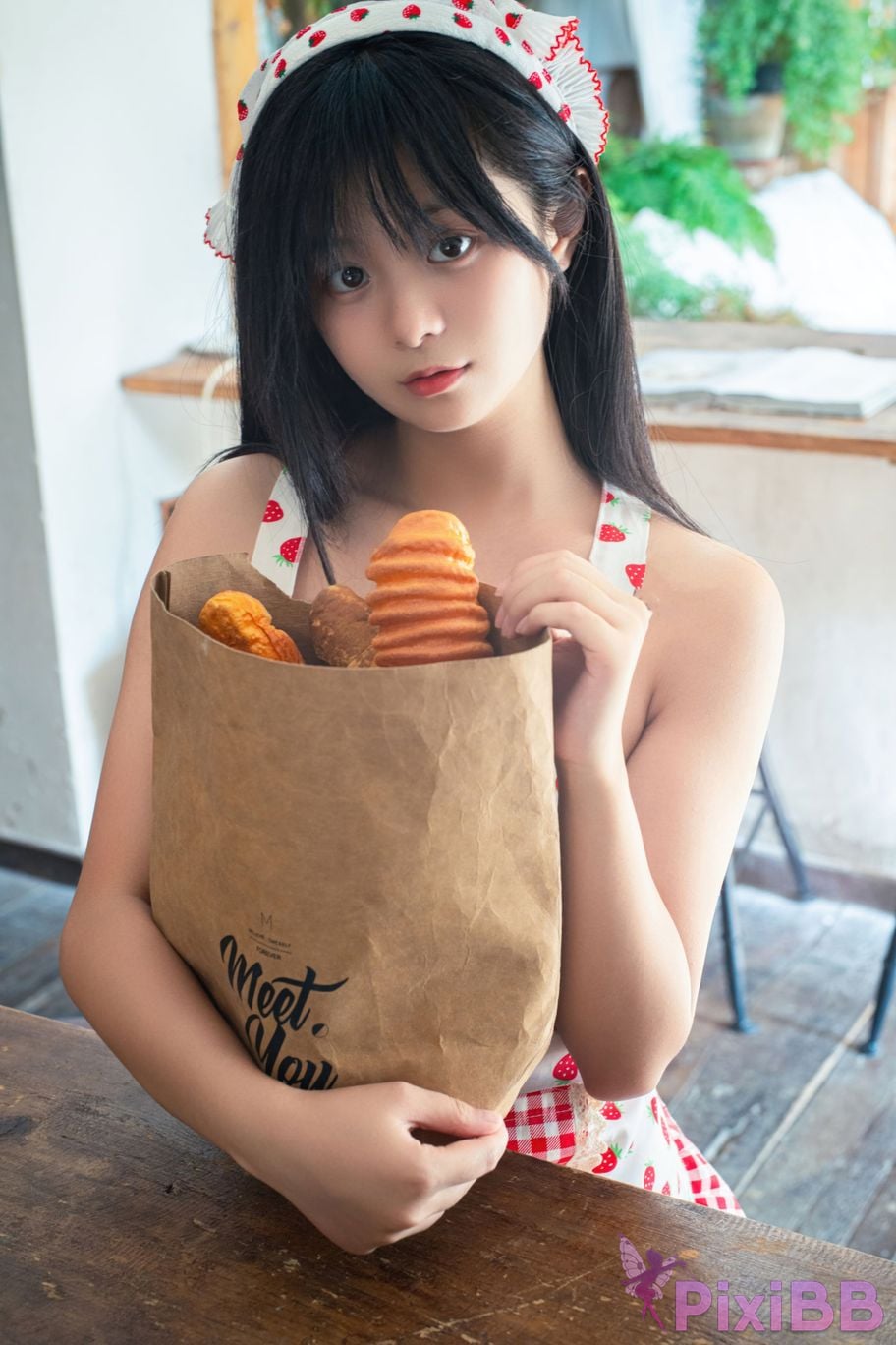 Cosplayer Yoko Kanon little cook PixiBB.COM 002