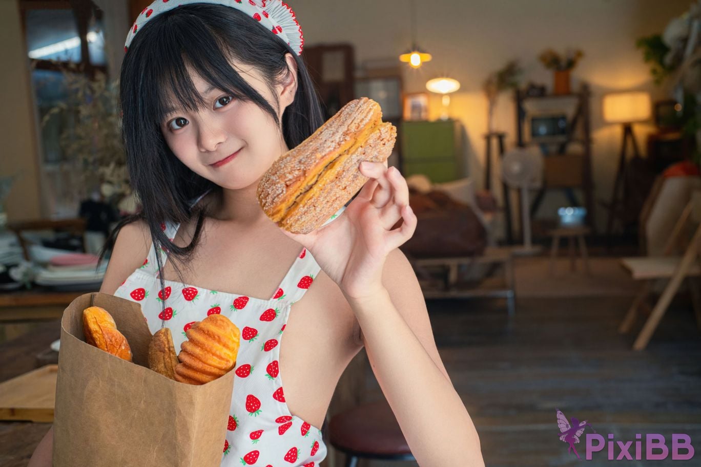 Cosplayer Yoko Kanon little cook PixiBB.COM 005