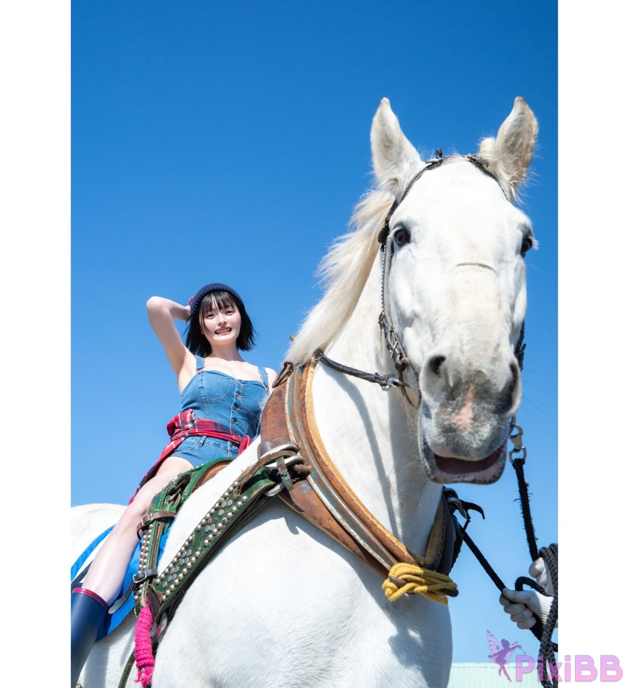 Japanese Idol Suzura photo collection came from the north big winning heroine PixiBB.COM 018