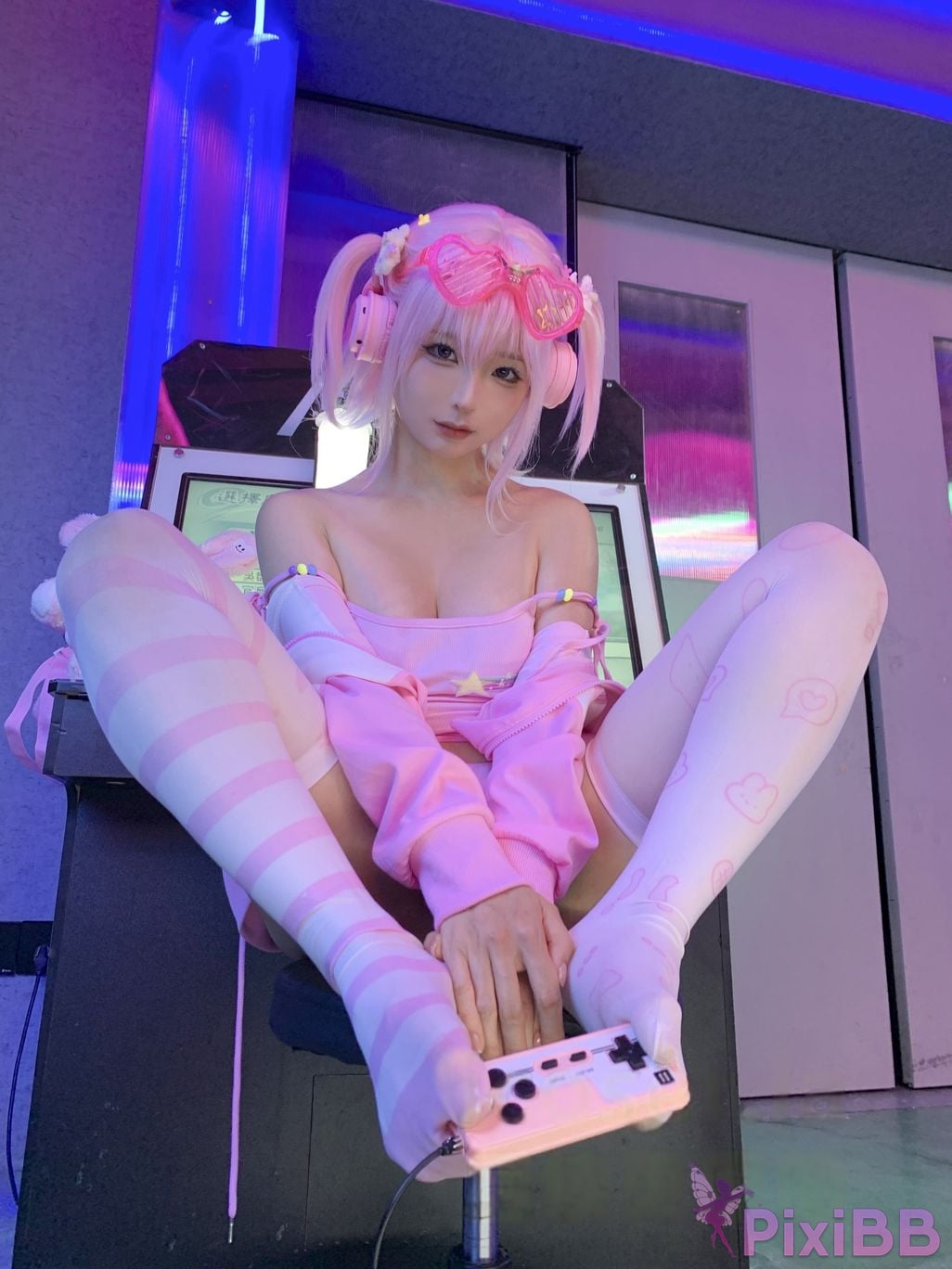 Coser chunmomo chunmomo Game Girls PixiBB.COM 015
