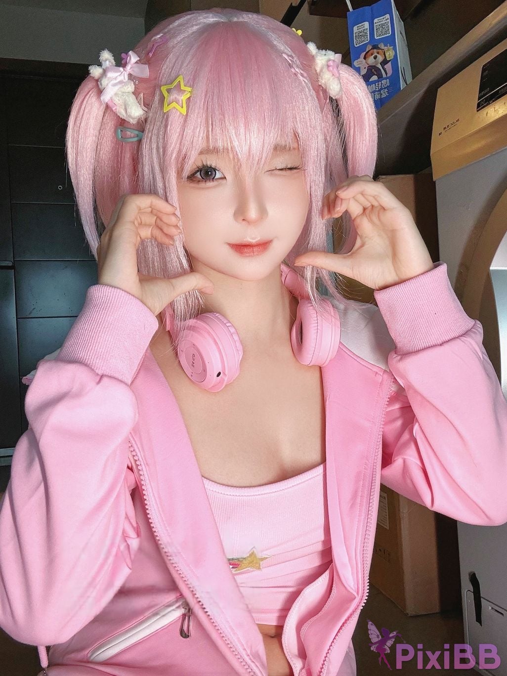 Coser chunmomo chunmomo Game Girls PixiBB.COM 031