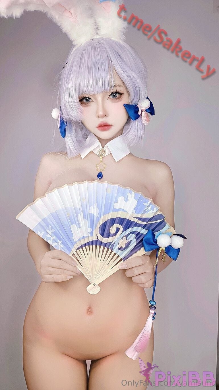 Yamisung Kamisato Ayaka Bunny PixiBB.COM 8