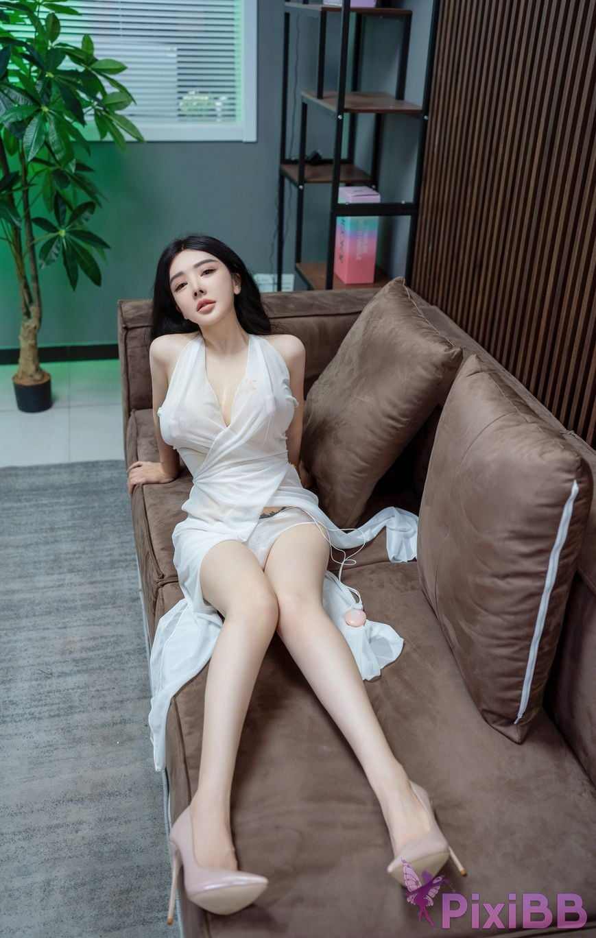 XR Uncensored Pan Jiaojiao R18 Xiuren.com Model The Secret Under the White Gauze Skirt PixiBB.COM 018