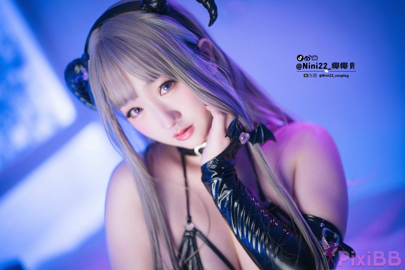 Cosplayer Nini22 Coconut clams succubus PixiBB.COM 013