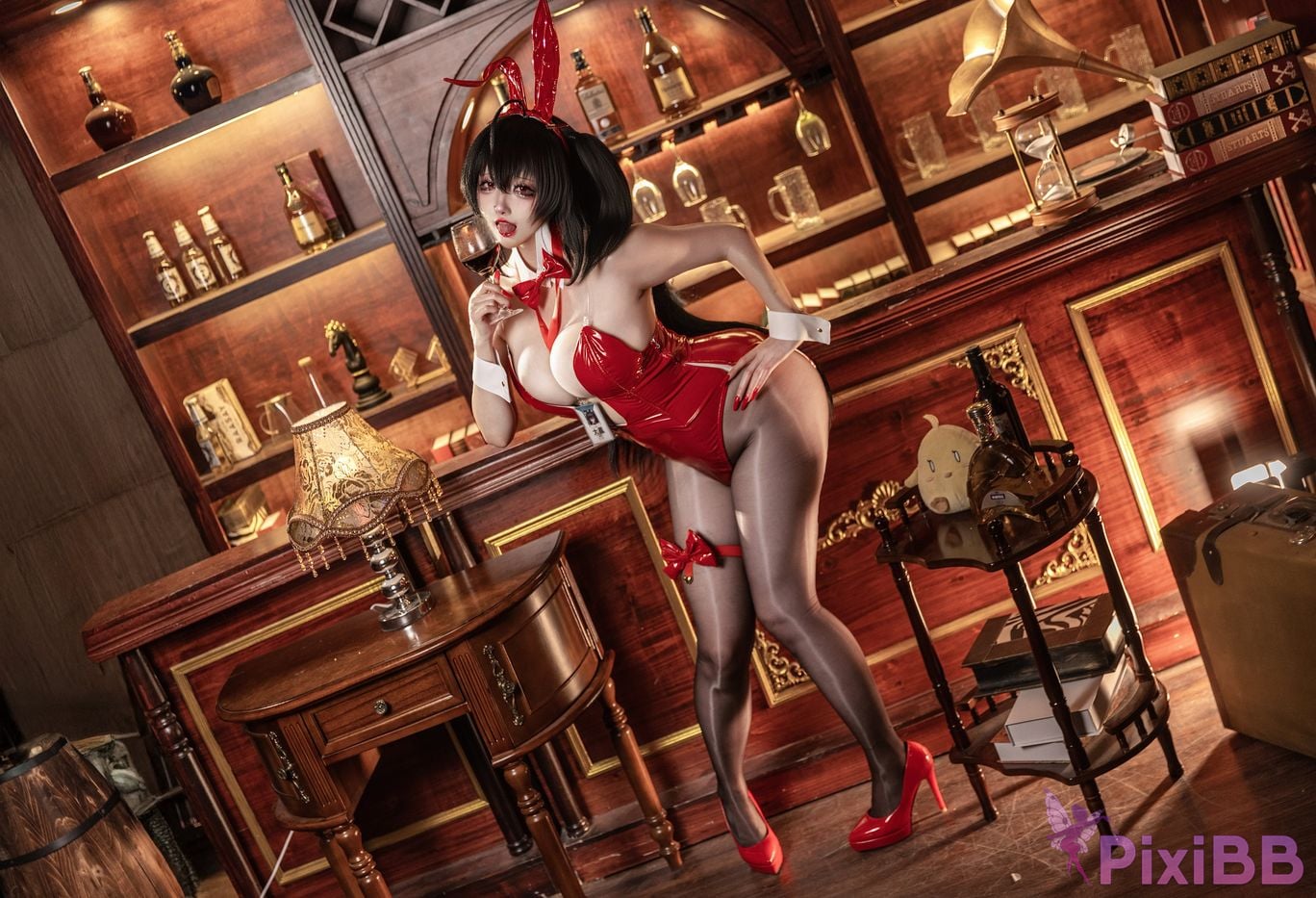Cosplayer soso swish azur lane Dafeng PixiBB.COM 030