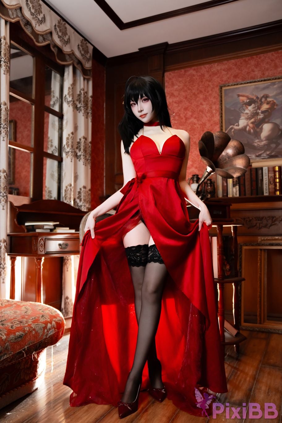Cosplayer Second Assistant Nisa azur lane Dafeng poison apple PixiBB.COM 004