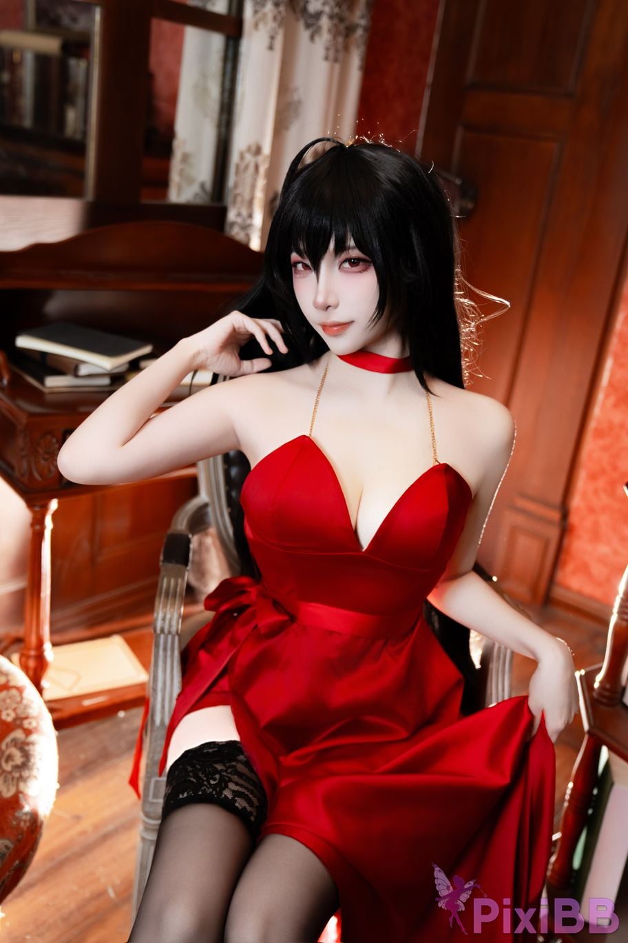 Cosplayer Second Assistant Nisa azur lane Dafeng poison apple PixiBB.COM 018