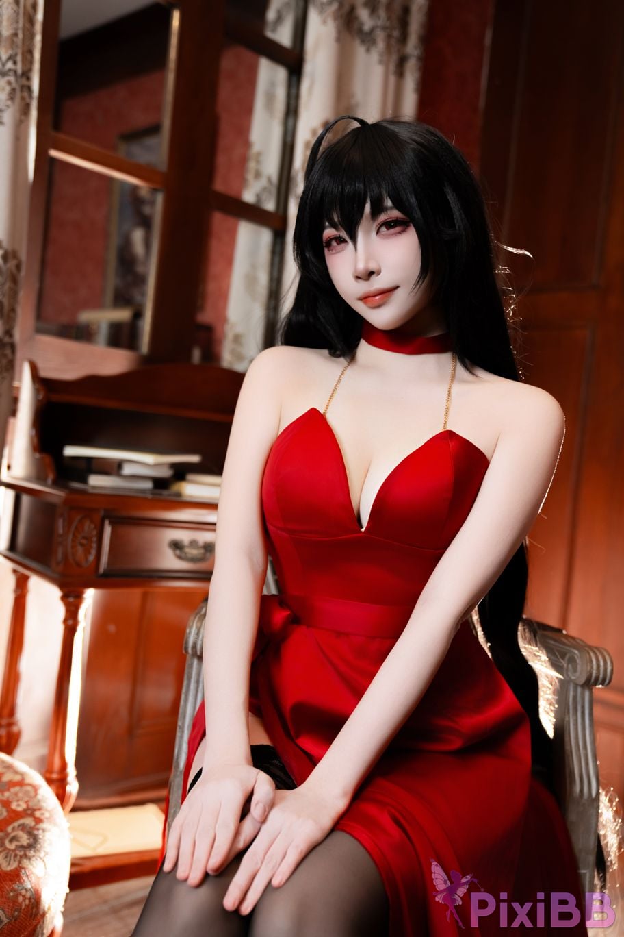 Cosplayer Second Assistant Nisa azur lane Dafeng poison apple PixiBB.COM 020
